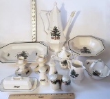 Nikko Japan Christmastime Serving Pieces And Accessories