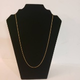 14K Gold Rope Necklace