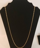 Gold Over 925 Rope Necklace