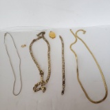 Lot of Gold Tone Jewelry