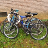 Lot of 3 Bicycles, Western Flyer, Road Master, Raleigh