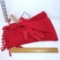 Ladies New Red Isotoner Gloves and Scarf 