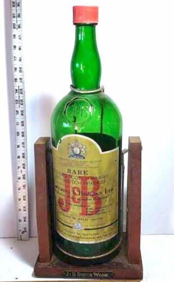 J&B Scotch Whiskey Display Bottle