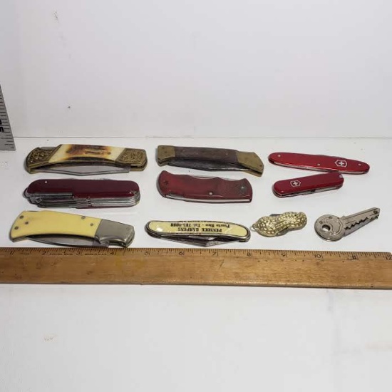 Lot of Pocket Knives