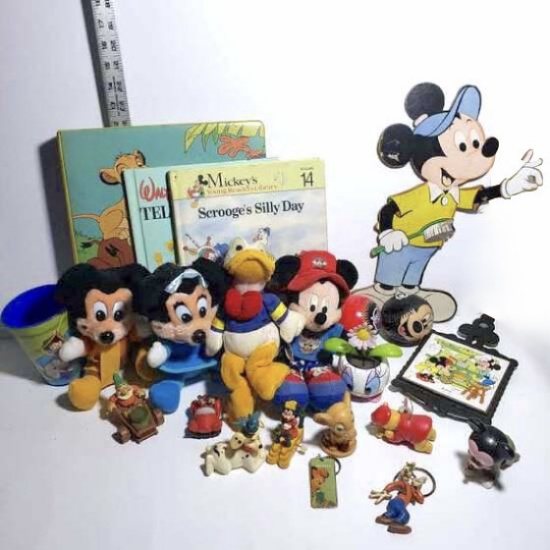 Lot of Vintage Disney Items 