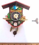 Vintage Miniature Cuckoo Clock 