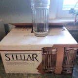 New Box of 12 Stellar Glass Tumblers by Anchor Glass