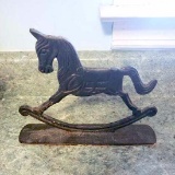 Cast Iron Rocking Horse