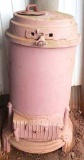 1940’s Locke Stove Co Cast Iron Stove, Painted Pink