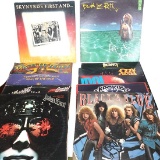 Lot of 15 Vintage Record Albums, David Lee Roth, Judas Priest, Molly Hatchet, Billy Idol and More