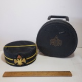 D.Turin & Co Masonic Hat In Case