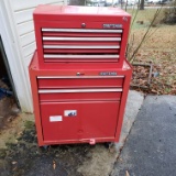 Craftsman Rolling Tool Box, Containing Tools 