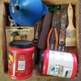 Box Lot of Miscellaneous Tools