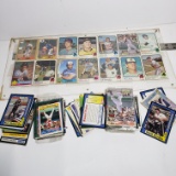 Lot of Miscellaneous Vintage Baseball and Racing Trading Cards