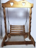 Wooden Doll Swing