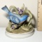 Porcelain Andrea by Sadek Blue Bird Figurine