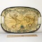 Vintage World Map Double Handled Tray