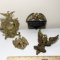 Awesome Brass Eagle Clips & Holders