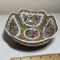 Pretty Oriental Porcelain Bowl with Floral Design