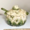 Ceramic Cauliflower Tureen with Ladle