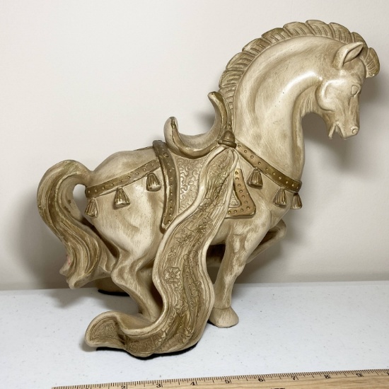 1958 Ceramic Trojan Horse Statue