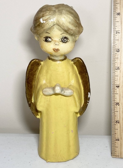 Vintage Papier Mache Angel Figure