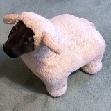 Sheep Seat with Wooden Face by Freda’s Friends and Fantasies