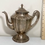 Vintage Sterling Silver Tea Pot Conquistador Mexico 925/1000