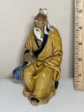 Oriental Hand Made Mud Man - Elder