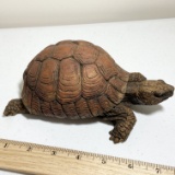 Carved Wood Turtle Figurine