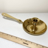 Brass Candlestick Holder with Handle Made in India