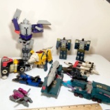 Large Lot of 1980’s Transformers