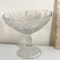 Pretty Glass Pedestal Dish