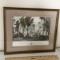 Vintage Framed Print “Seat of George Robert Smith Esq.