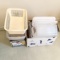 Large Lot of Misc Plastic Containers
