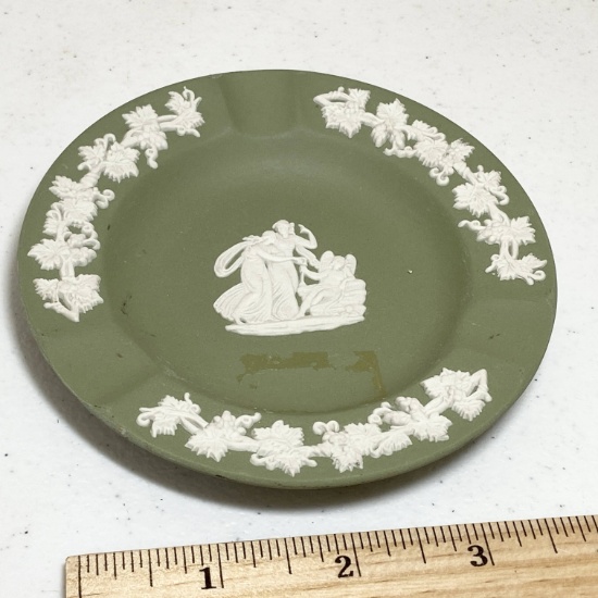 Green Wedgwood Ashtray Made in England