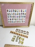 Lot of Misc Collectors Stamps - Some in Frame Some Loose