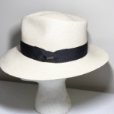 SCALA Genuine Panama Hat Hand Woven in Ecuador Size Medium