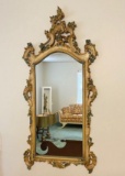 Ornate Vintage Tall Wall Mirror