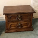 2 Drawer Vintage Nightstand by Drexel