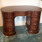 Federal Style Kidney Shaped Desk