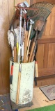 Large Lot of Misc Yard Tools