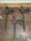 Lot of 3 Diamond Bar Clamps