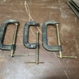 Lot of 5” & 6” C-Clamps