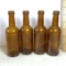 Lot of 4 John Harvey’s Sons Brown Bottles