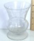 Pretty Etched Glass Vase