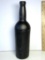 Cool Vintage Black Punt Bottom Glass Bottle