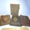 Lot of 3 Antique Leather Bible Covers