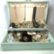 Vintage Jewelry Box FULL of Old Jewelry & Misc