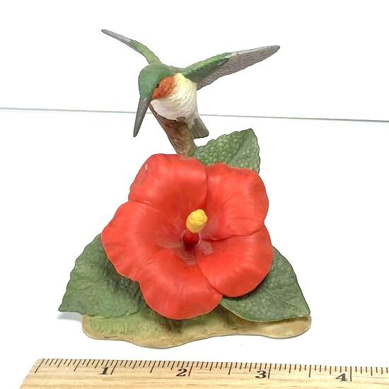 1985 Porcelain Hummingbird Figurine by Andrea